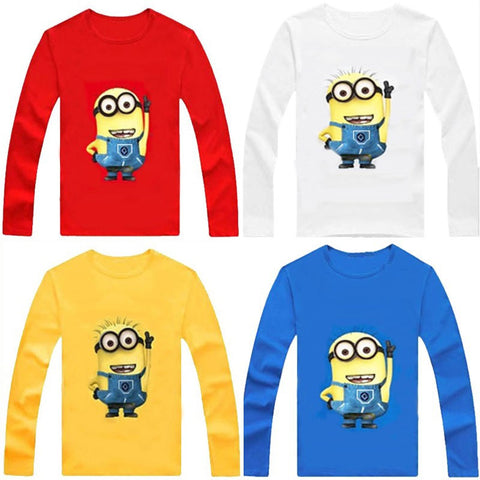 Children's Clothing Minions Baby Boy Girl Clothes