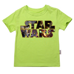 Short Sleeve Star War 3D T shirts for 2-14 Y.O Kids