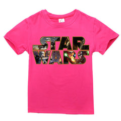 Short Sleeve Star War 3D T shirts for 2-14 Y.O Kids