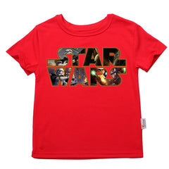 Short Sleeve Star War 3D T shirts for 2-14 Y.O Kids