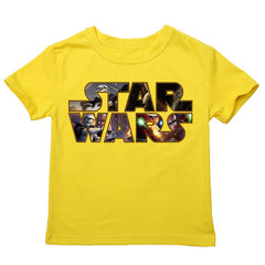 Short Sleeve Star War 3D T shirts for 2-14 Y.O Kids