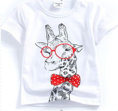 Childrens Tops Summer Clothes Short Sleeve Tee Blouse Shirts