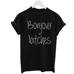 Print Casual Funny T Shirts Tee Shirt Femme Loose