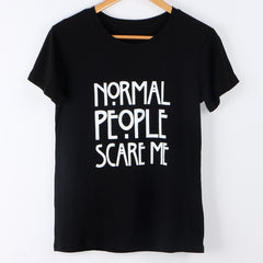 Punk Harajuku T Shirt Women Tops O-neck Rock Tumblr