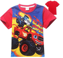 Blaze Monster Machines Tees Clothing Children TShirts