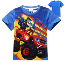 Blaze Monster Machines Tees Clothing Children TShirts