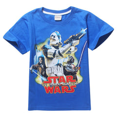 Star Wars Top T-shirt Children Summer T-shirt