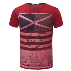 Camisa Masculina Tops Tees Men's T-shirt