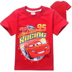 Summer Cartoon T Shirt Tops Tee Children Clothing