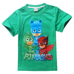 Summer Cartoon T Shirt Tops Tee Children Clothing