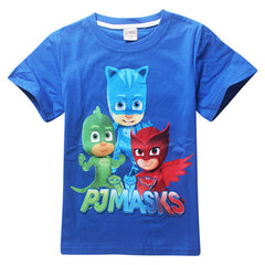 Summer Cartoon T Shirt Tops Tee Children Clothing