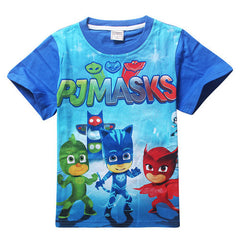 Summer Cartoon T Shirt Tops Tee Children Clothing