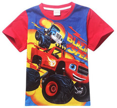 Blaze Monster Machines Tees Clothing Children TShirts