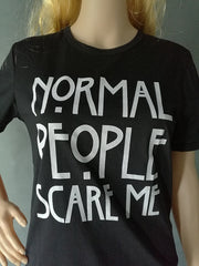 Normal People Scare Me Harajuku Tshirt for Women