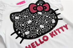 Baby Cotton Kitty Girl Tops