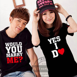 Matching Couples Outfits Clothing T-shirt For Lovers